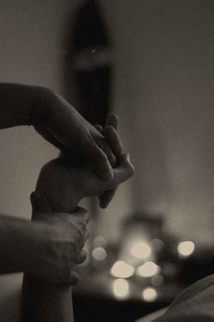 Close-up of hands during a deep tissue recovery massage